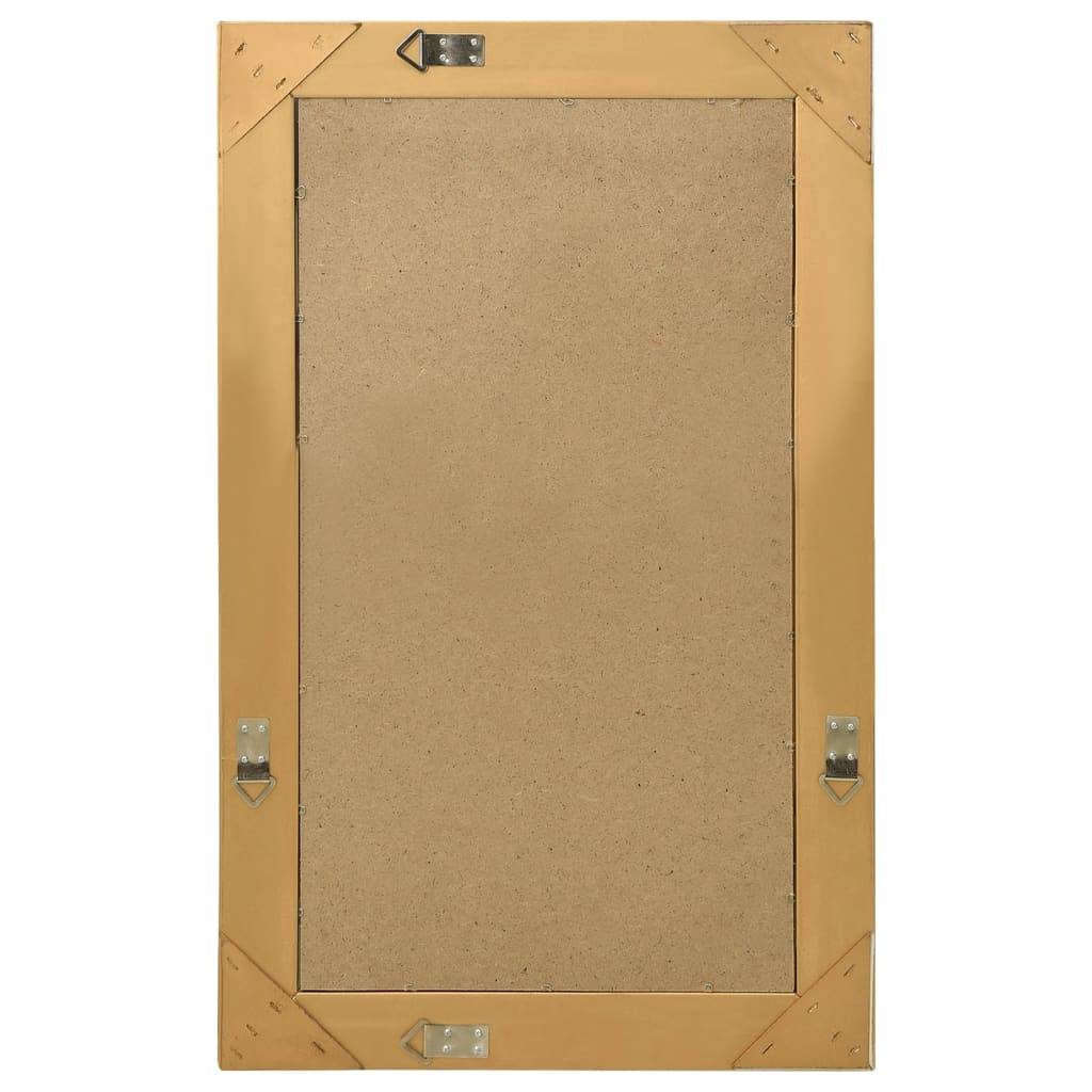 vidaXL Wandspiegel im Barock-Stil 50 x 80 cm Golden