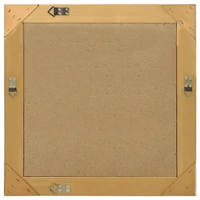vidaXL Wandspiegel im Barock-Stil 60x60 cm Golden vidaXL Wandspiegel im Barock-Stil 60x60 cm Golden