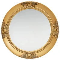 vidaXL Wandspiegel im Barock-Stil 50 cm Golden vidaXL Wandspiegel im Barock-Stil 50 cm Golden