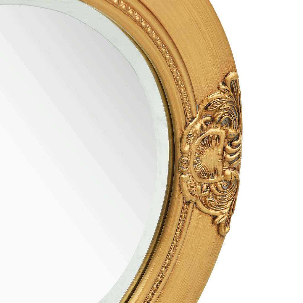 vidaXL Wandspiegel im Barock-Stil 50 cm Golden