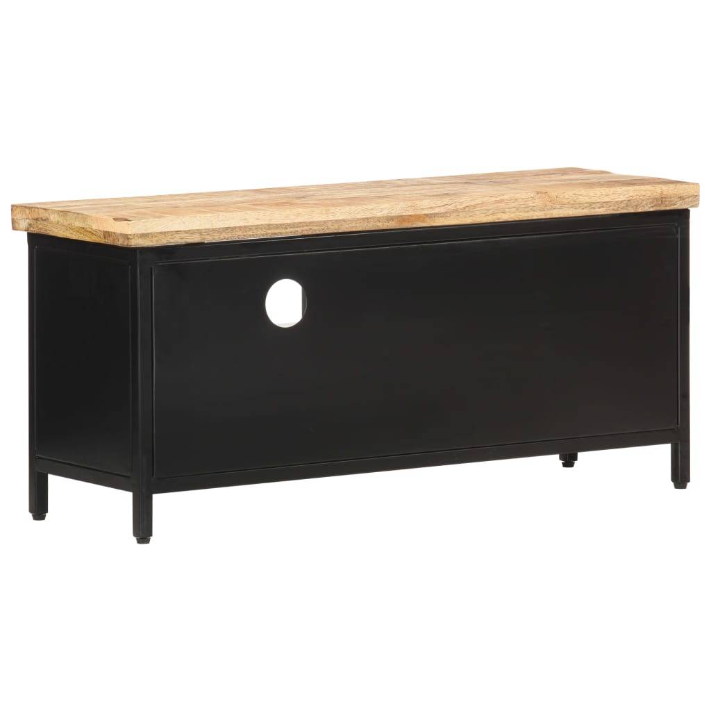 vidaXL TV-Schrank 90x30x41 cm Raues Mangoholz