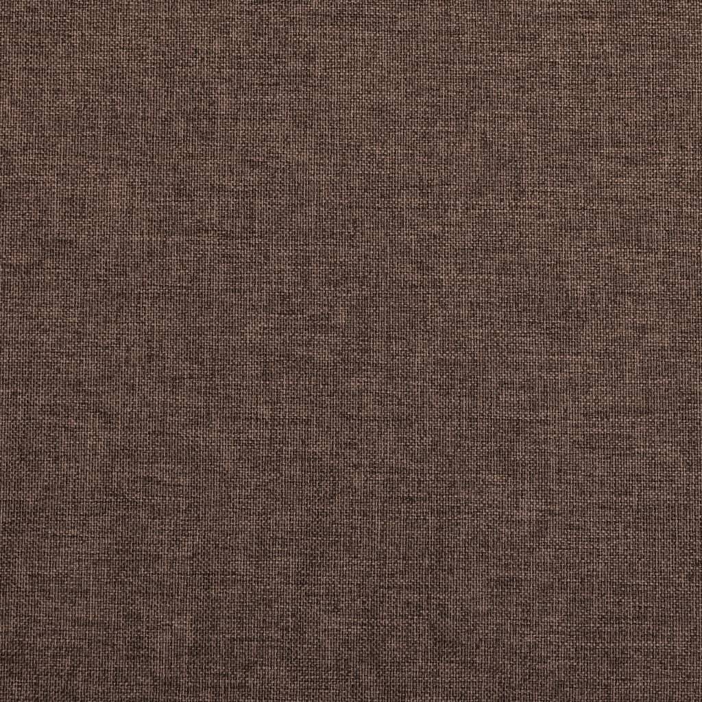 vidaXL Verdunkelungsvorhang mit Ösen Leinenoptik Taupe 290x245 cm