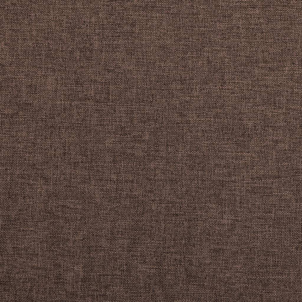 vidaXL Verdunkelungsvorhänge Haken Leinenoptik 2 Stk. Taupe 140x225 cm