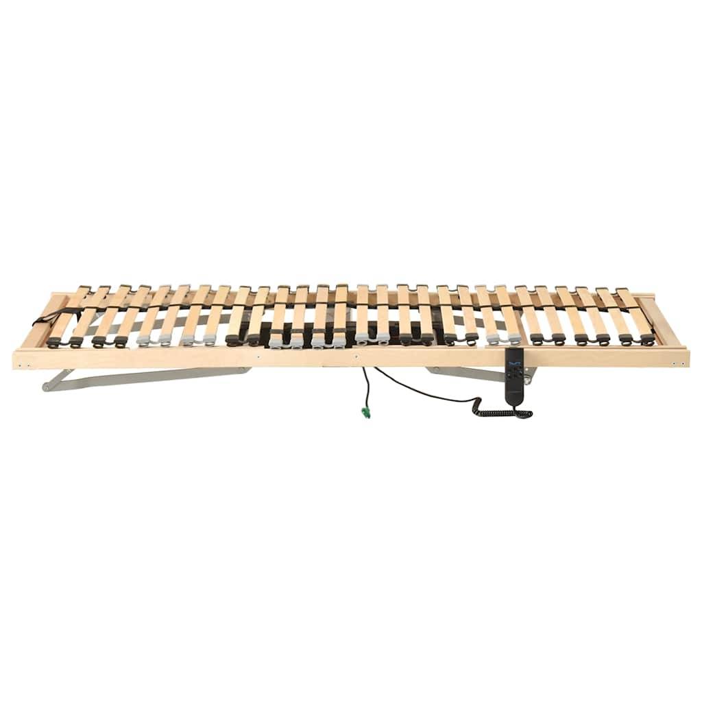 vidaXL Lattenrost Elektrisch mit 28 Latten 7 Zonen 70x200 cm