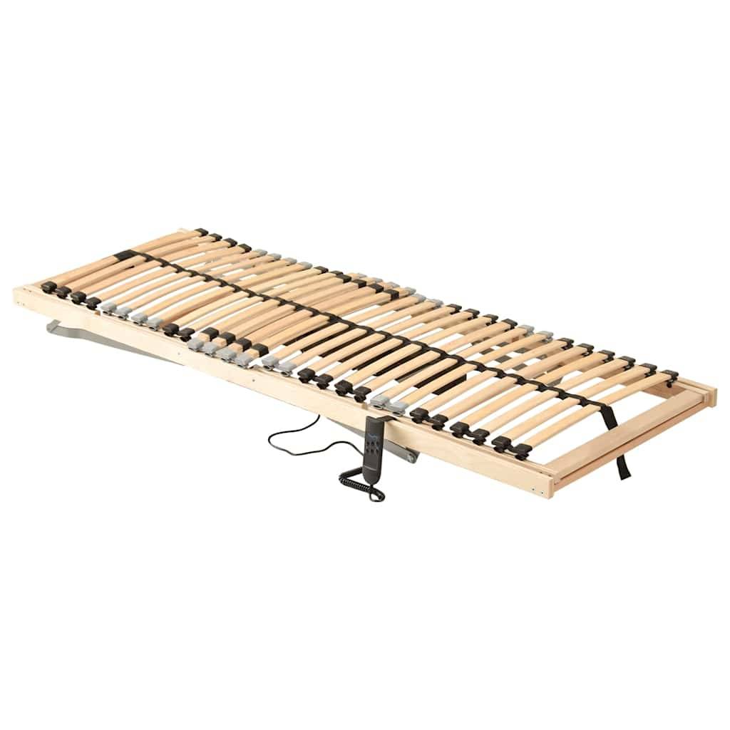 vidaXL Lattenrost Elektrisch mit 28 Latten 7 Zonen 70x200 cm