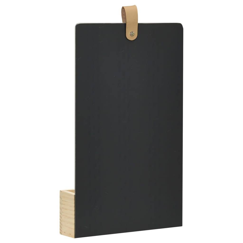 vidaXL Wandspiegel Kiefer Massivholz 23x39,5 cm