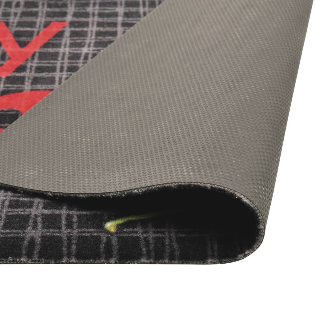 vidaXL Küchenbodenmatte Waschbar Hot&Spicy 45x150 cm