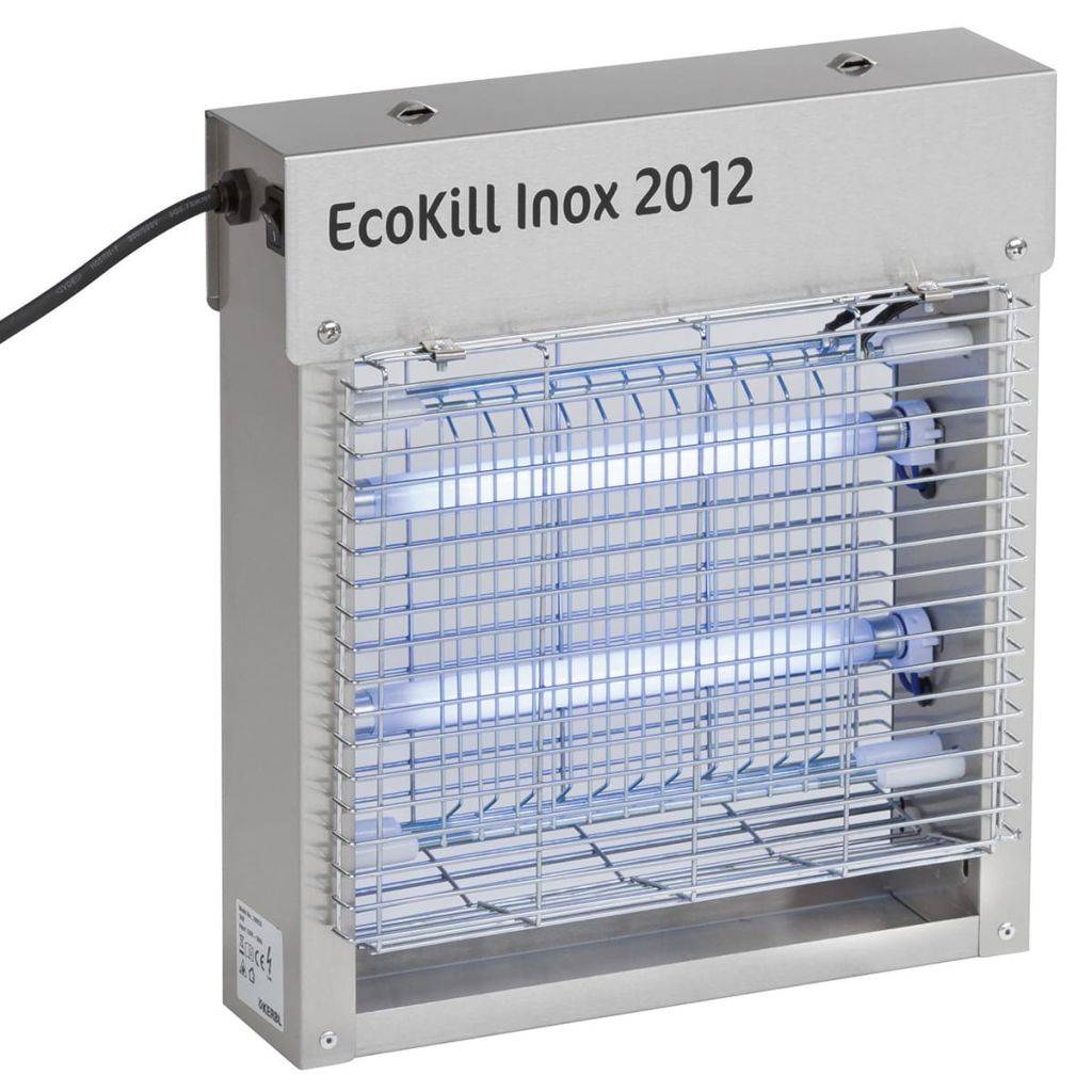 Kerbl Fliegenvernichter "EcoKill Inox 2012" Silber Stahl 299930