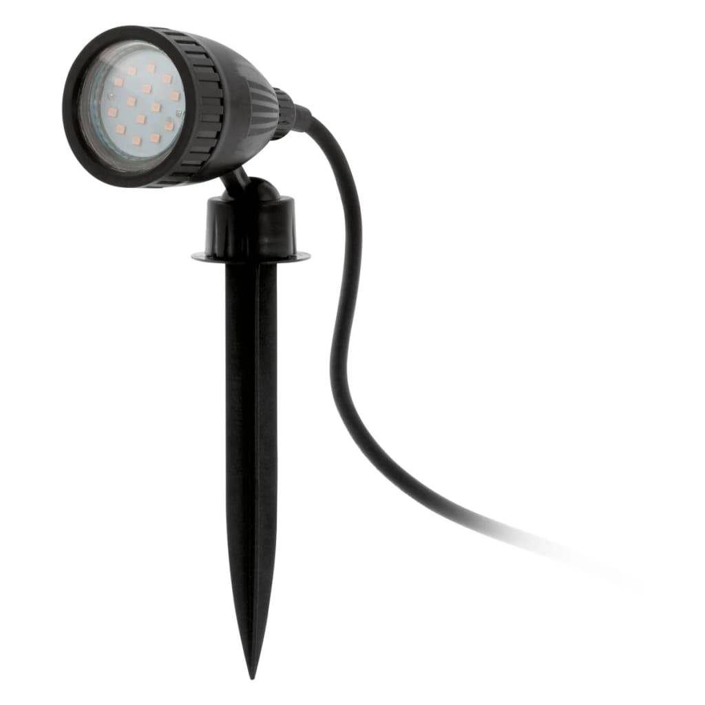 EGLO LED-Gartenstrahler Nema 1 3 W Schwarz 93384