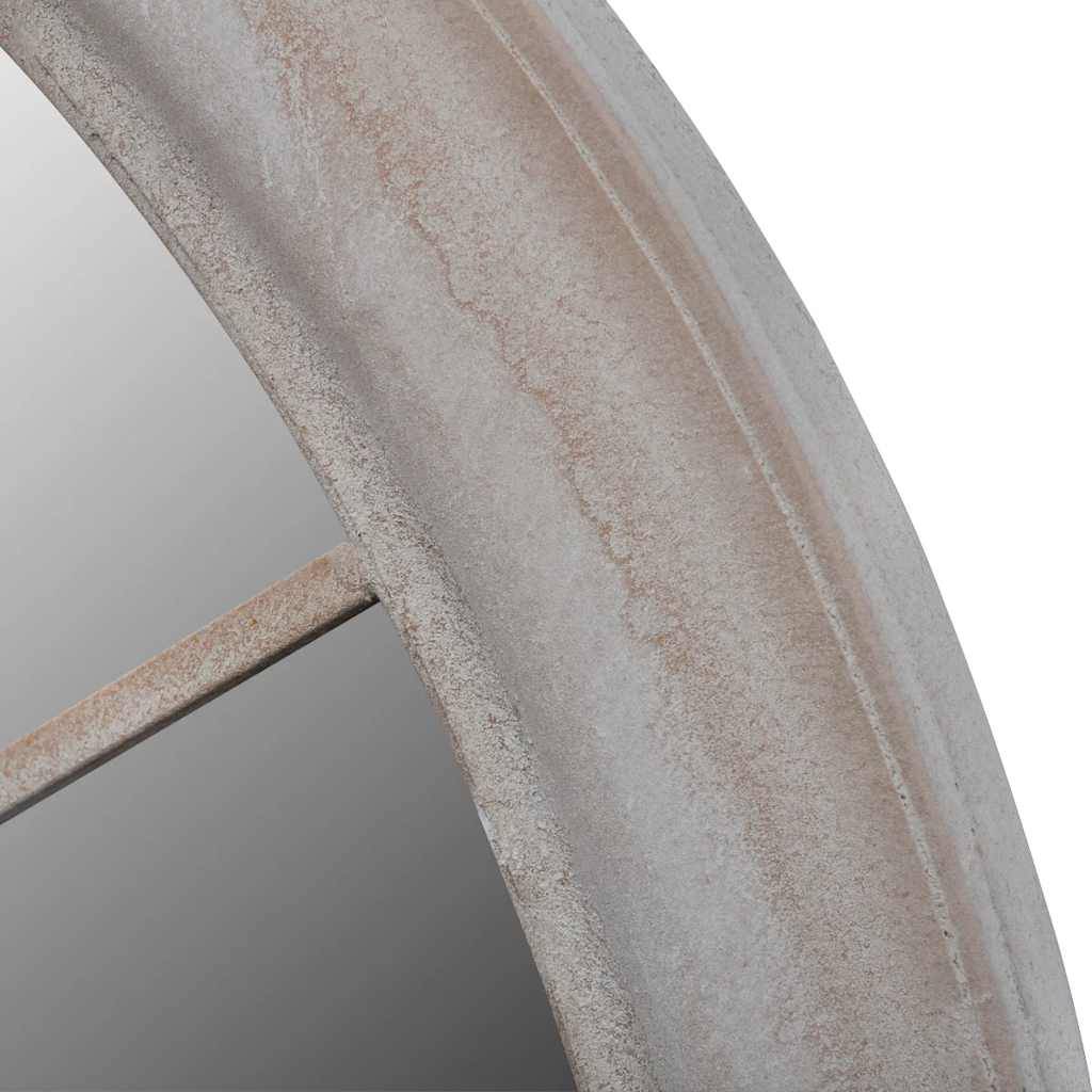 vidaXL Rustikaler Gartenspiegel Bogen 69×89 cm für Indoor und Outdoor