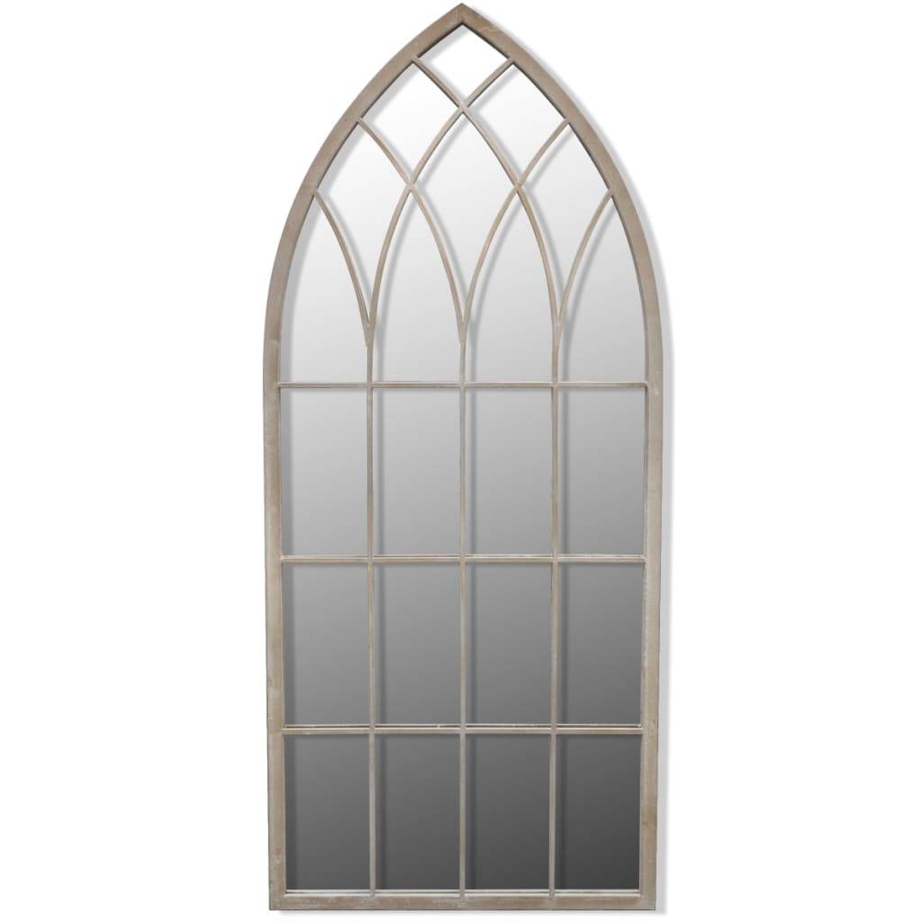 vidaXL Rustikaler Gartenspiegel Bogen 50×115 cm für Indoor und Outdoor