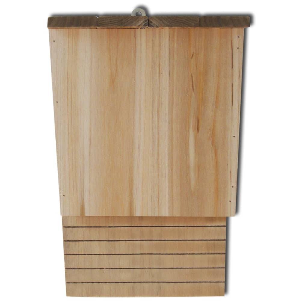 Fledermaushaus 22 x 12 x 34 cm 2er-Set