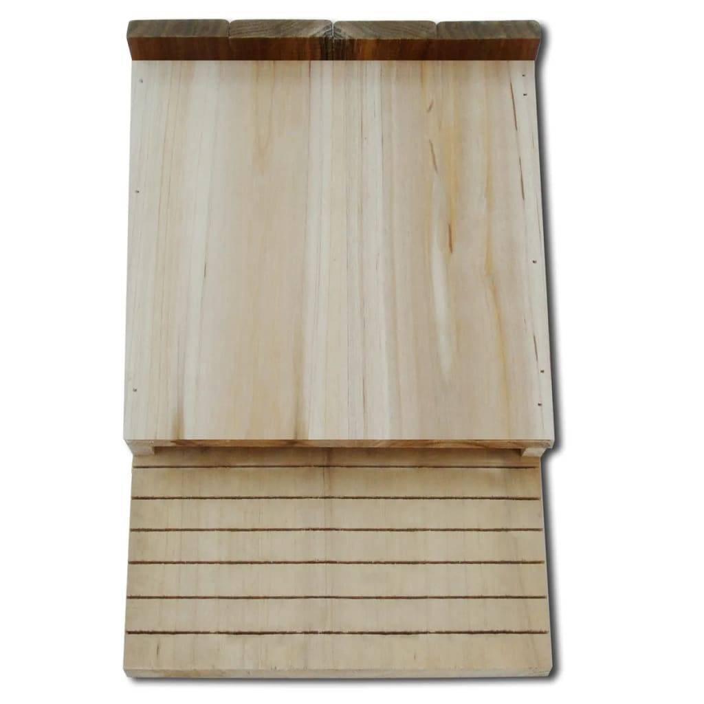 Fledermaushaus 22 x 12 x 34 cm 2er-Set