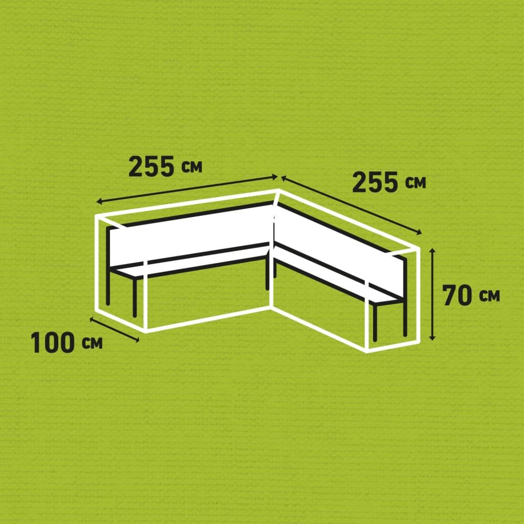 Madison Garten-Lounge-Set-Abdeckung 255x255x70 cm Grau