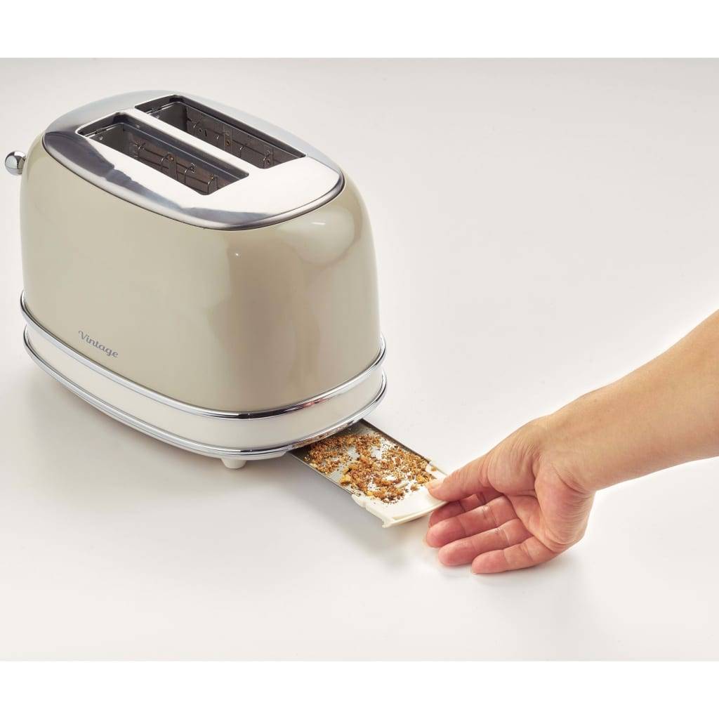 Ariete 2-Scheiben-Toaster Vintage Beige
