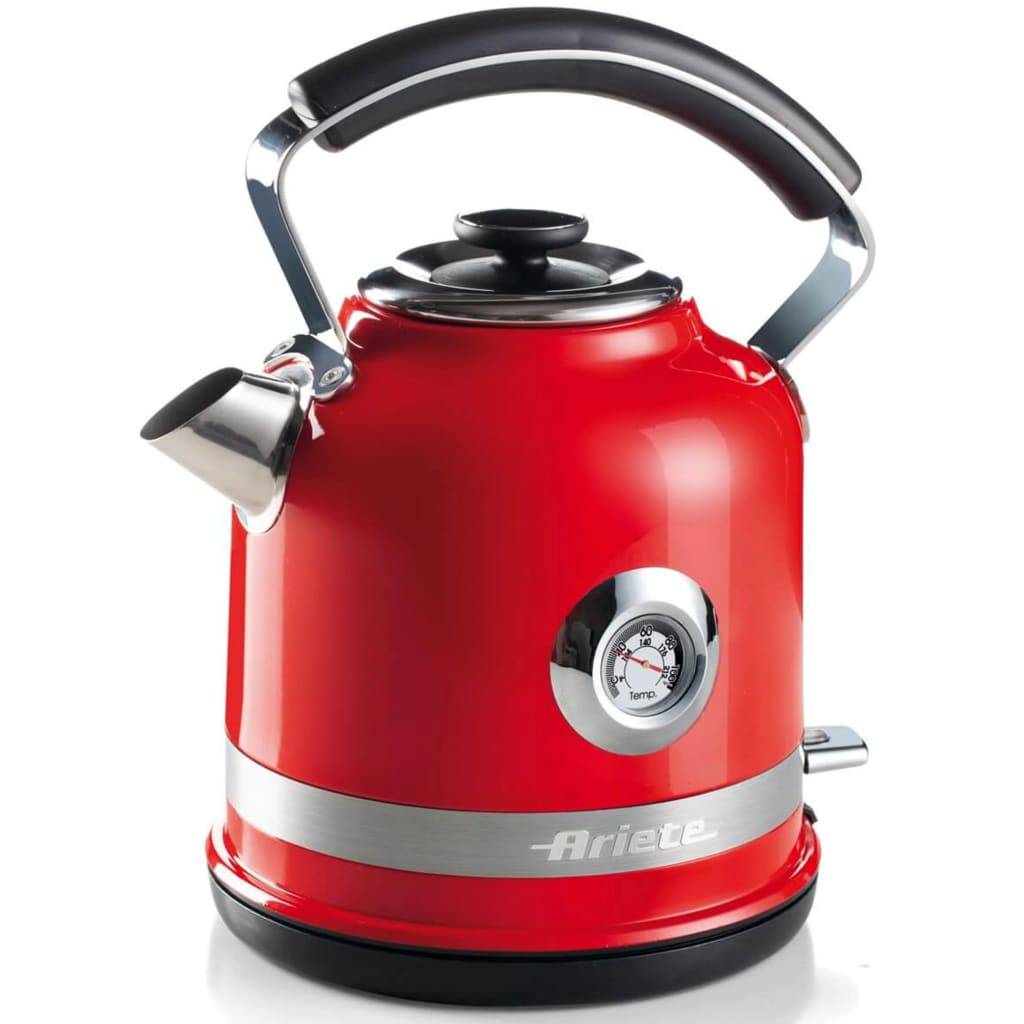 Ariete Elektrischer Wasserkocher Moderna 2000 W 1,7 L Rot