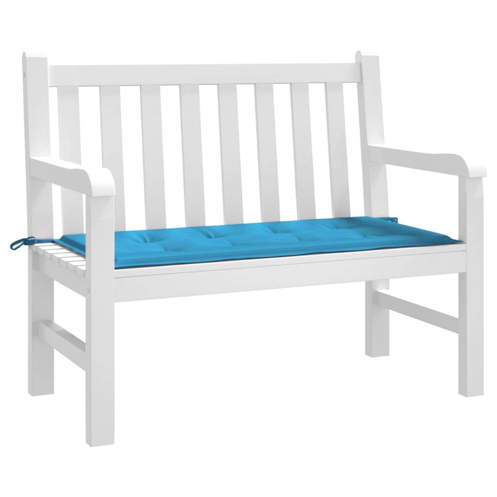 vidaXL Gartenbank-Auflage Blau 100x50x3 cm Oxford-Gewebe