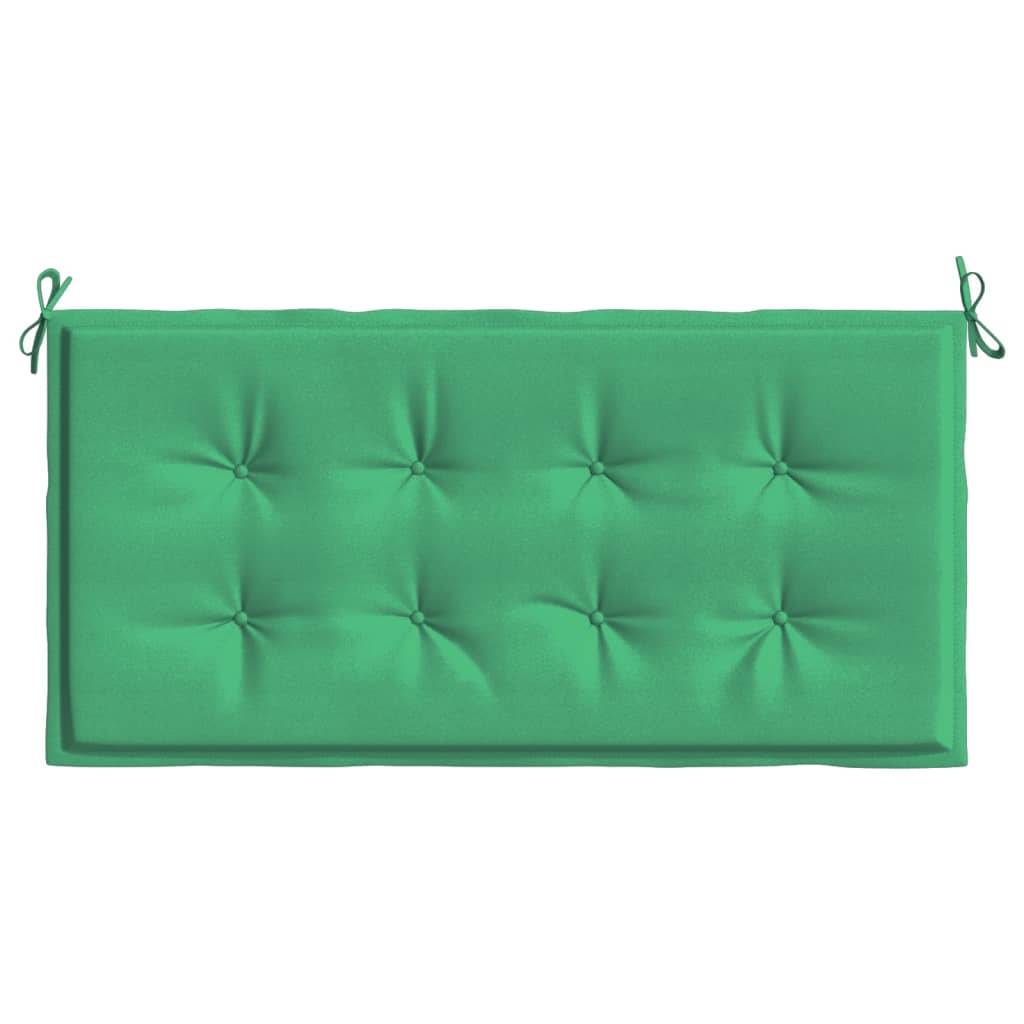 vidaXL Gartenbank-Auflage Grün 100x50x3 cm Oxford-Gewebe