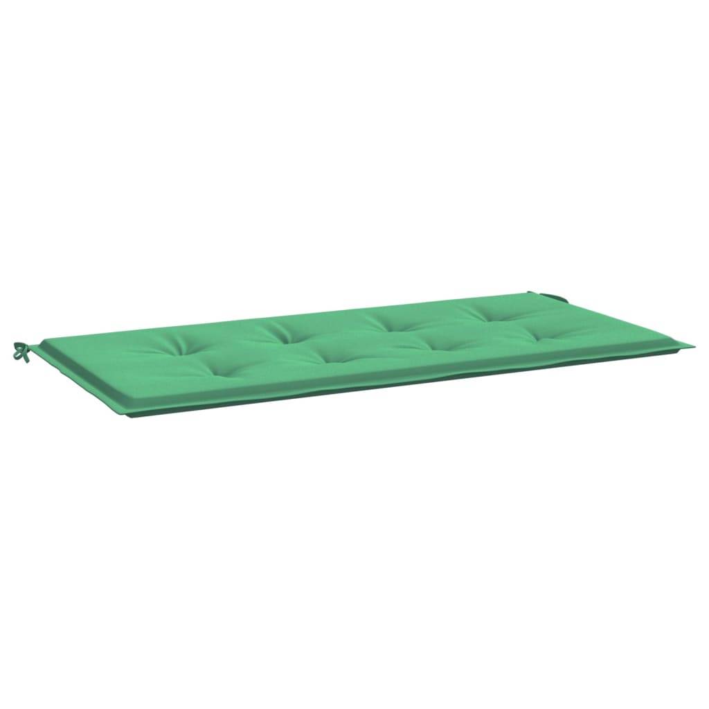 vidaXL Gartenbank-Auflage Grün 100x50x3 cm Oxford-Gewebe