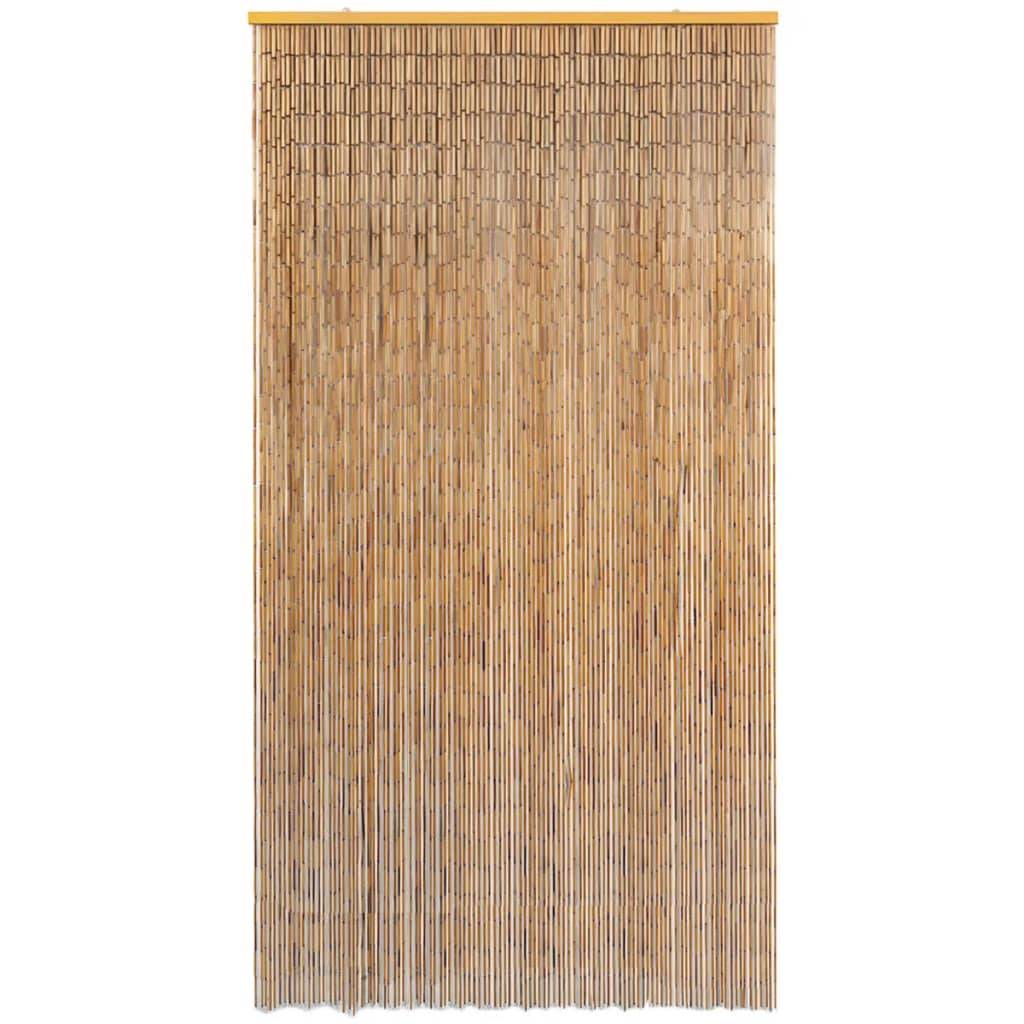 vidaXL Insektenschutz Türvorhang Bambus 120 x 220 cm