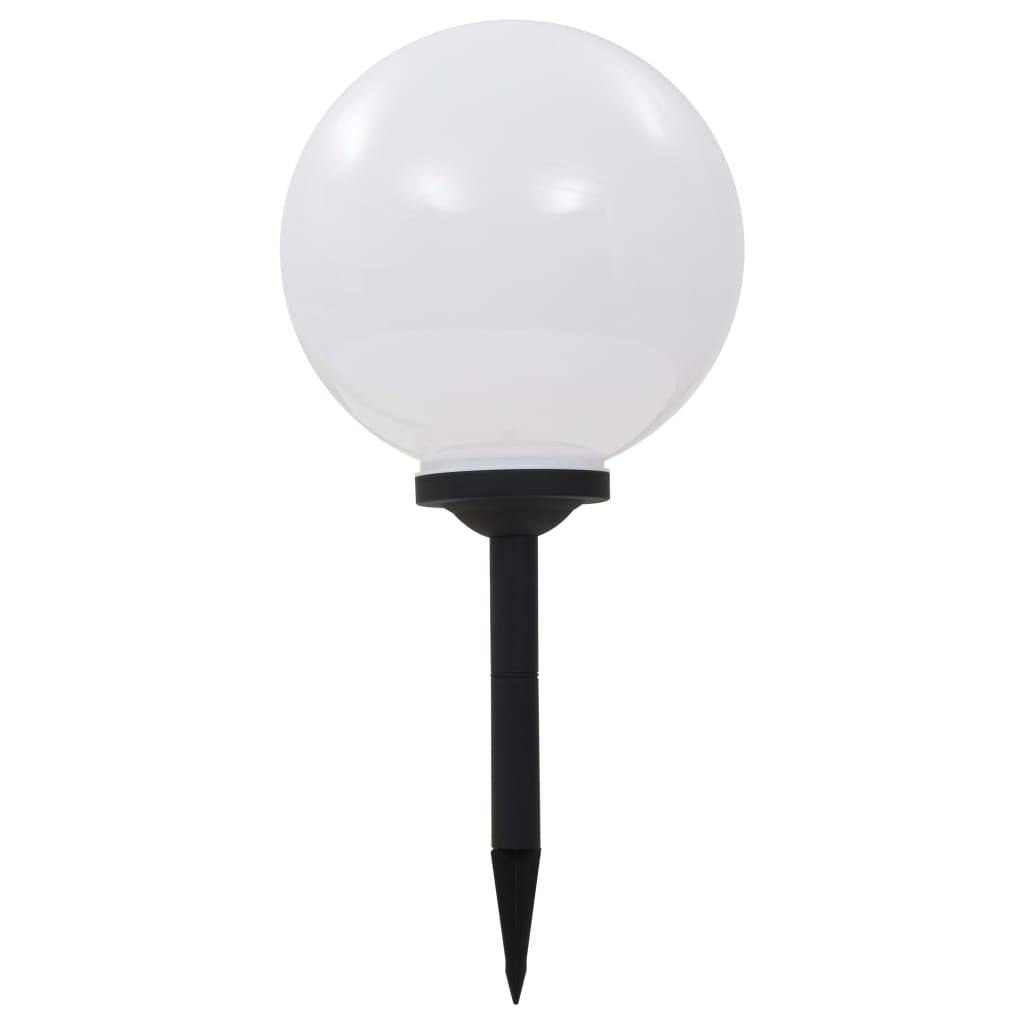 vidaXL Außen-Solarlampen 4 Stk. LED Kugel 30 cm RGB