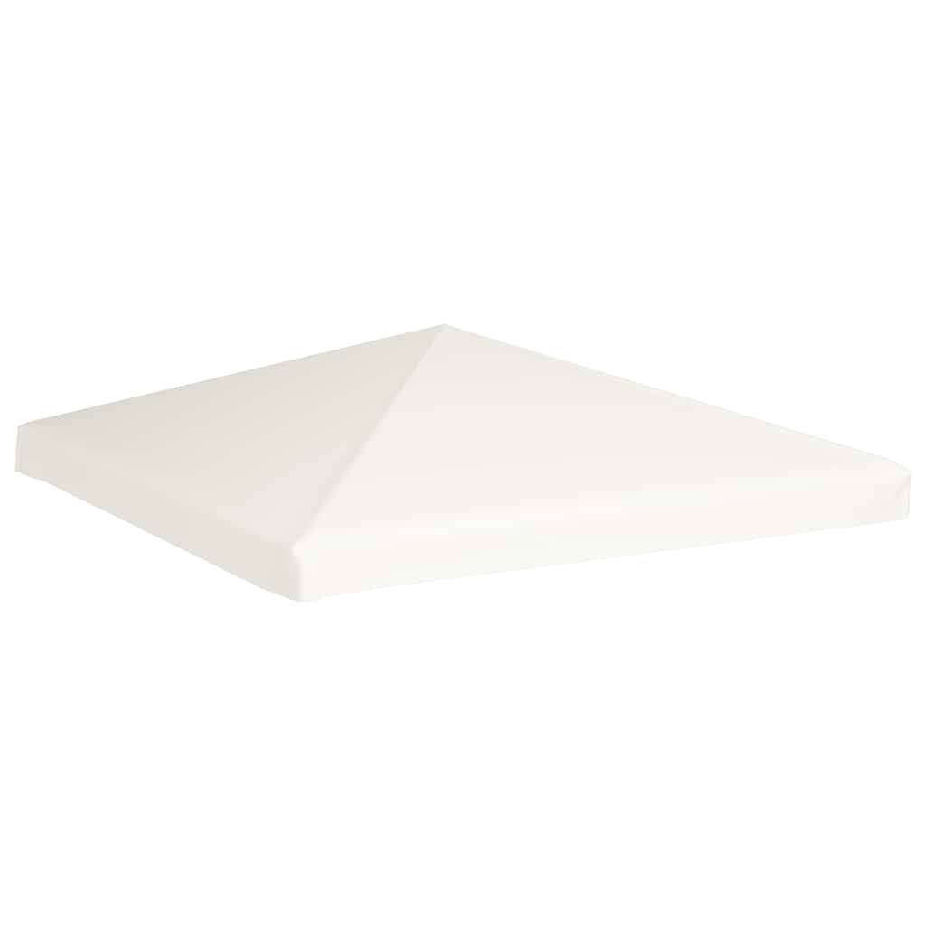 vidaXL Pavillondach 310 g/m² 3x3 m Cremeweiß