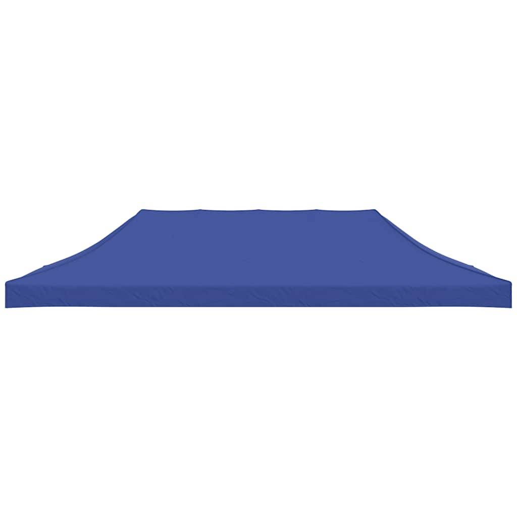 vidaXL Partyzeltdach 3x6 m Blau