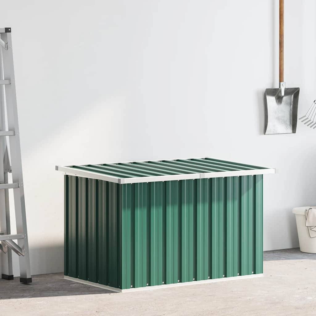 vidaXL Gartenbox Grün 109x67x65 cm