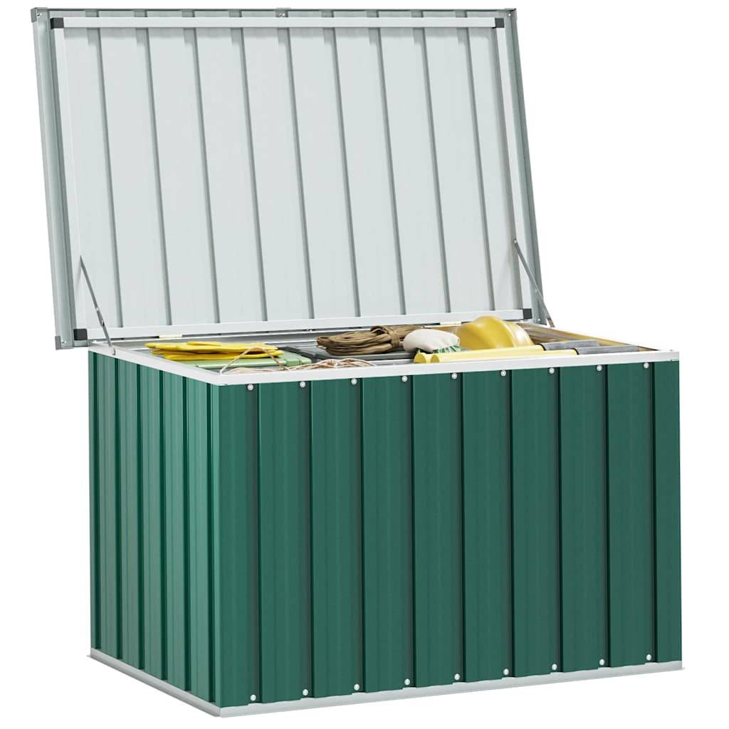 vidaXL Gartenbox Grün 109x67x65 cm