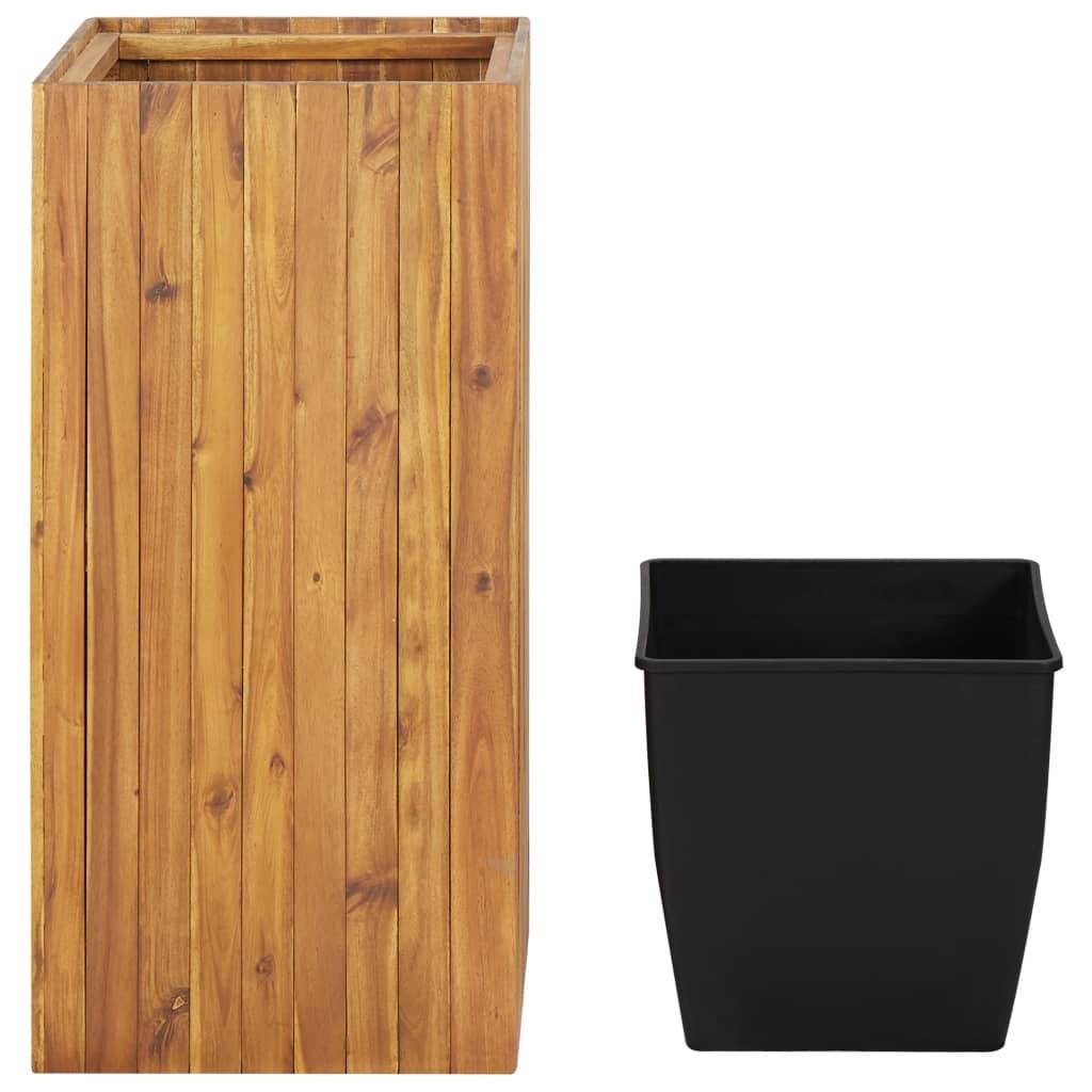 vidaXL Garten-Hochbeet 43,5 x 43,5 x 90 cm Massivholz Akazie