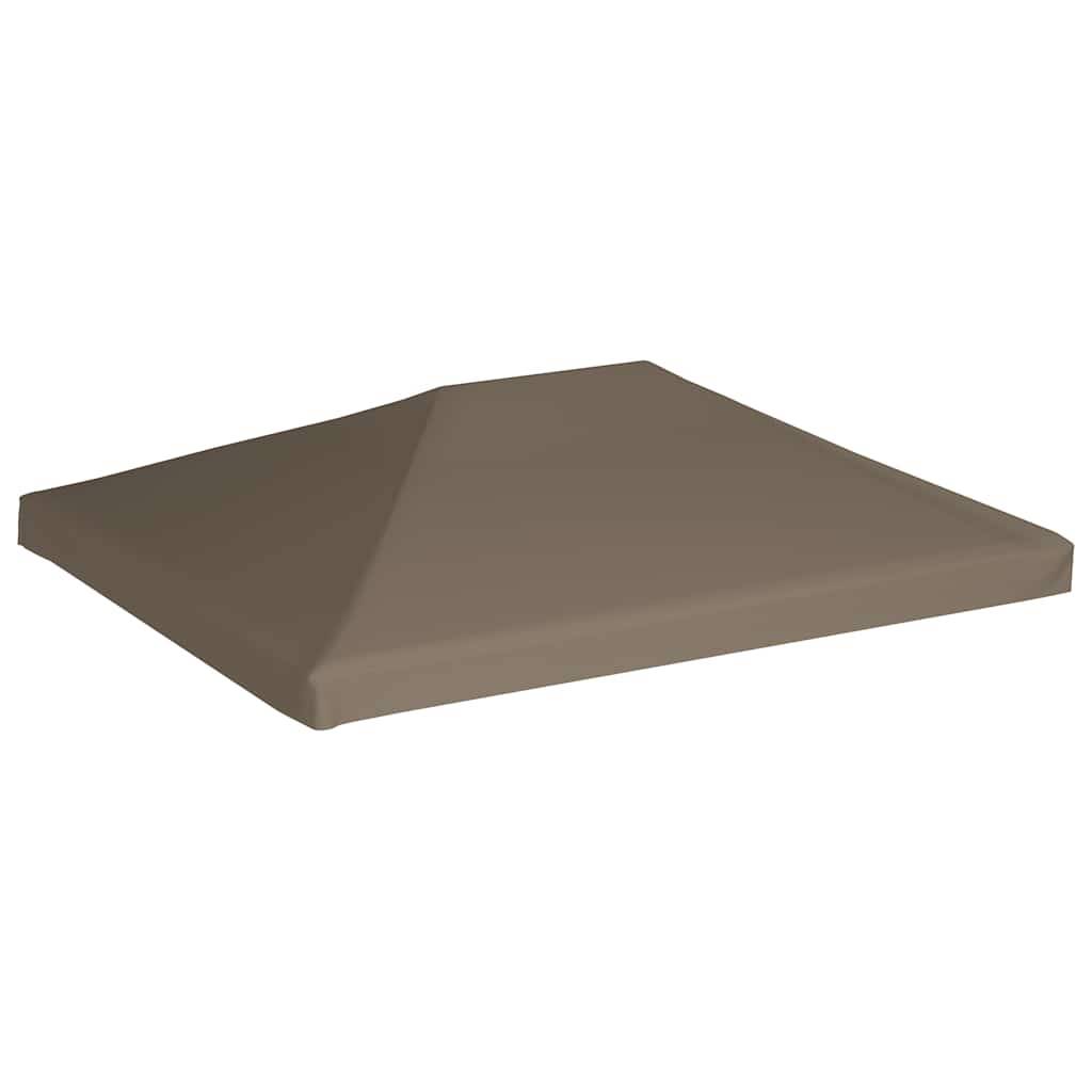 vidaXL Pavillondach 310 g / m² 3x4 m Taupe