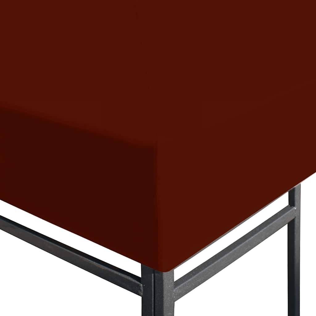 vidaXL Pavillondach 310 g / m² 3x4 m Terrakotta