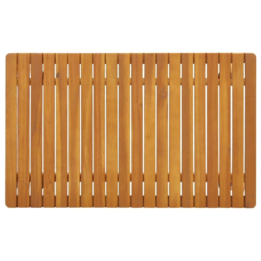 vidaXL Garten-Couchtisch 90x55x35 cm Massivholz Akazie