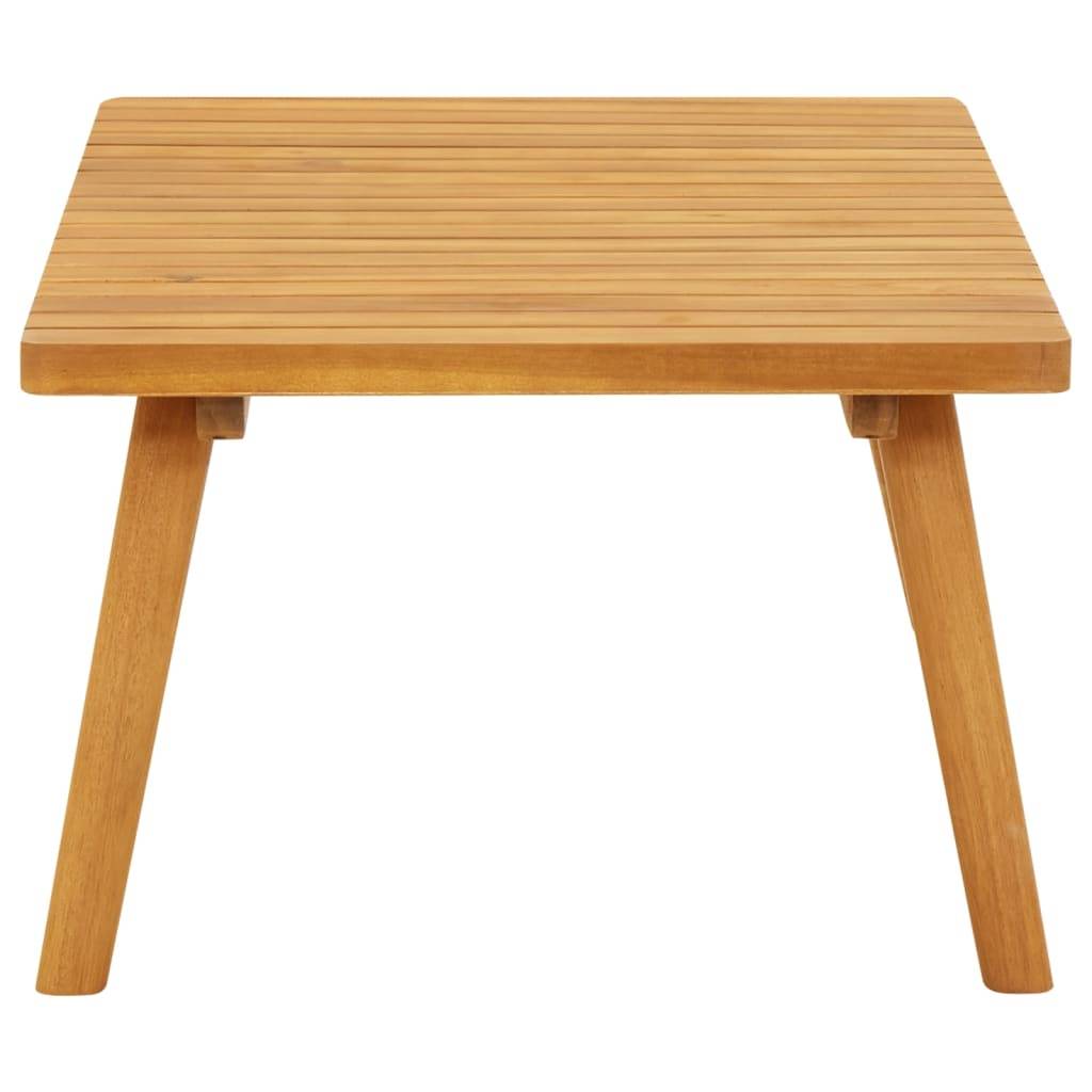 vidaXL Garten-Couchtisch 90x55x35 cm Massivholz Akazie