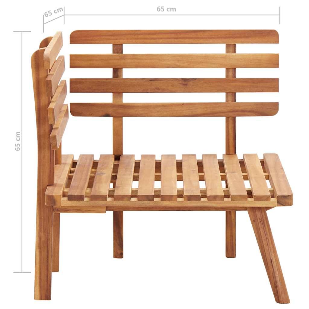vidaXL 6-tlg. Garten-Lounge-Set Massivholz Akazie