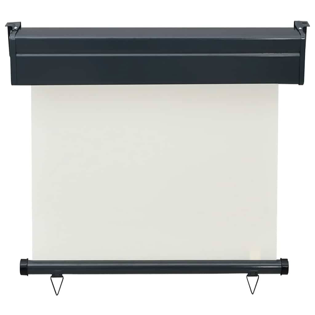 vidaXL Balkon-Seitenmarkise 85x250 cm Creme