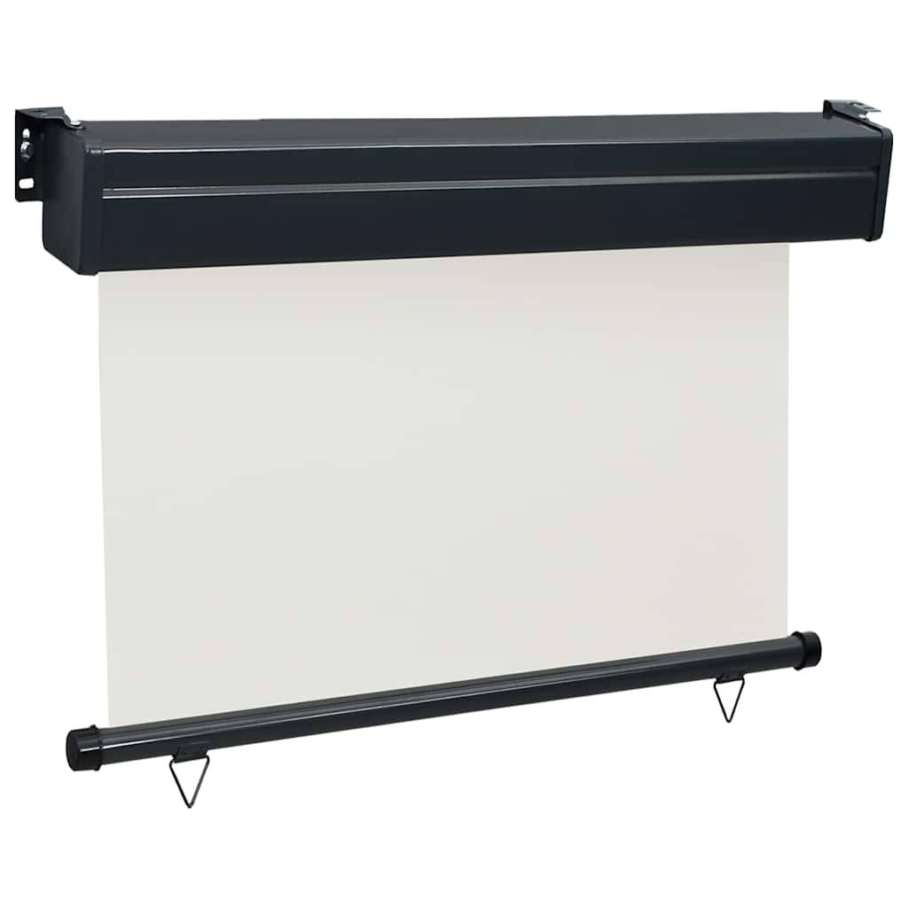 vidaXL Balkon-Seitenmarkise 85x250 cm Creme