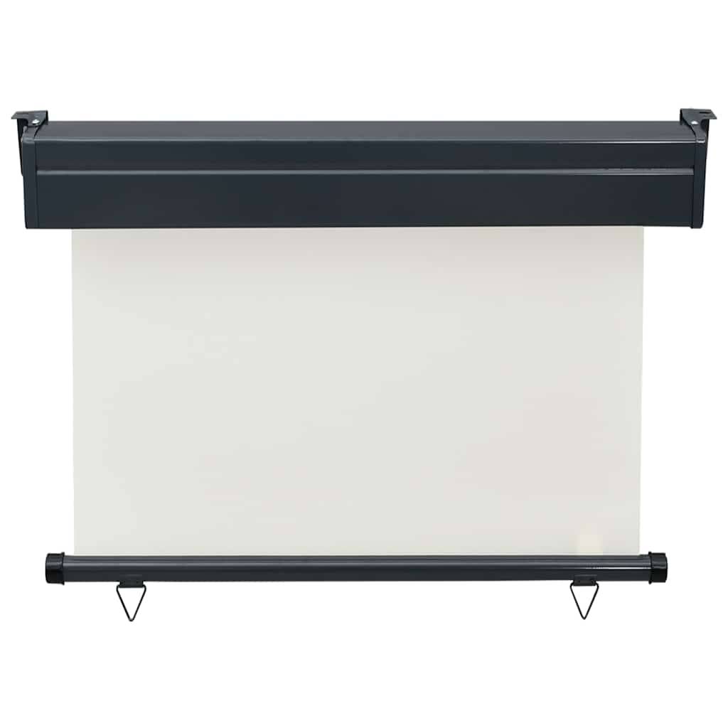 vidaXL Balkon-Seitenmarkise 105x250 cm Creme