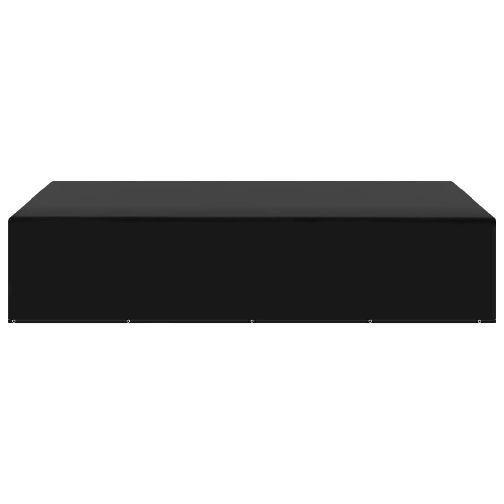 vidaXL Gartenmöbel-Abdeckung 12 Ösen 325x205x70 cm