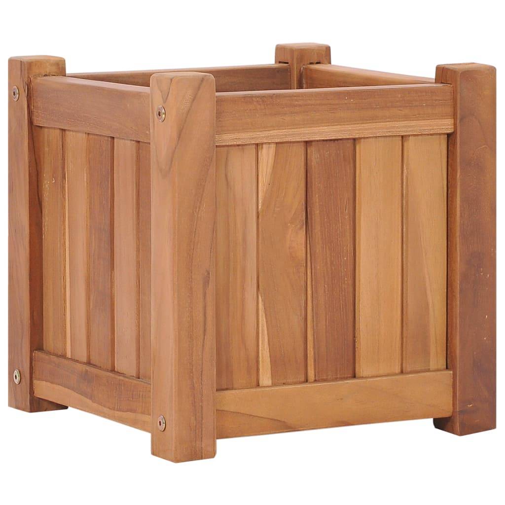 vidaXL Hochbeet 30x30x30 cm Massivholz Teak