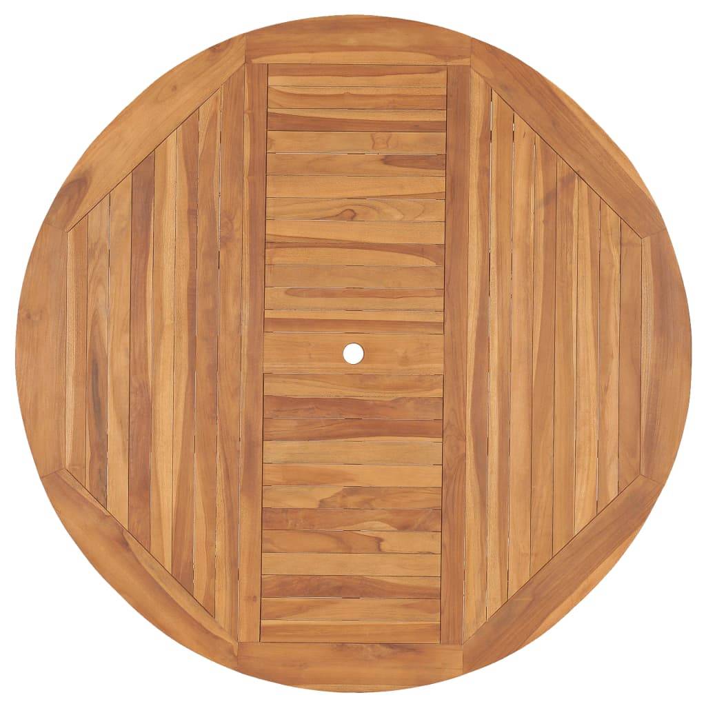 vidaXL Gartentisch 150x76 cm Massivholz Teak