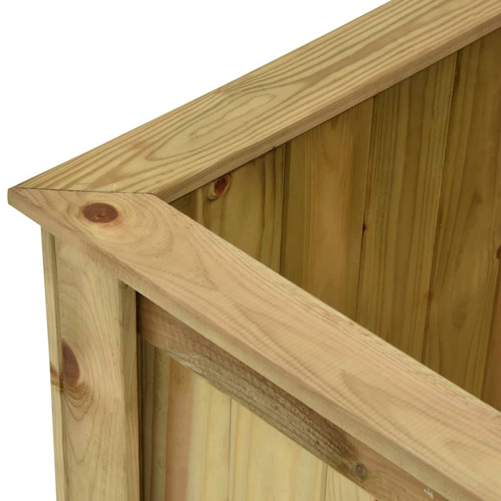 vidaXL Hochbeet 100 x 50 x 50 cm Kiefernholz Imprägniert