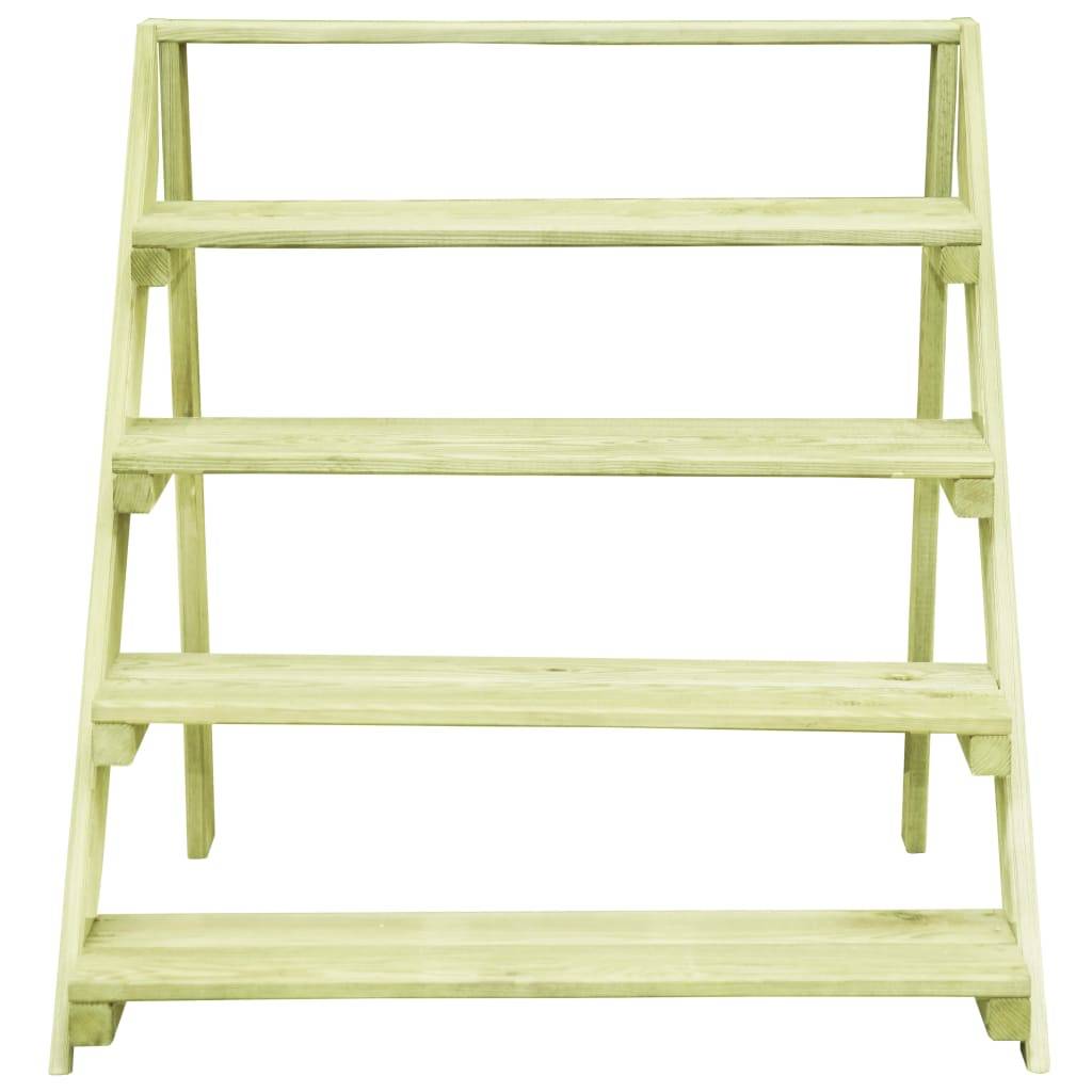 vidaXL Blumenständer 80×80×80 cm Kiefernholz Imprägniert