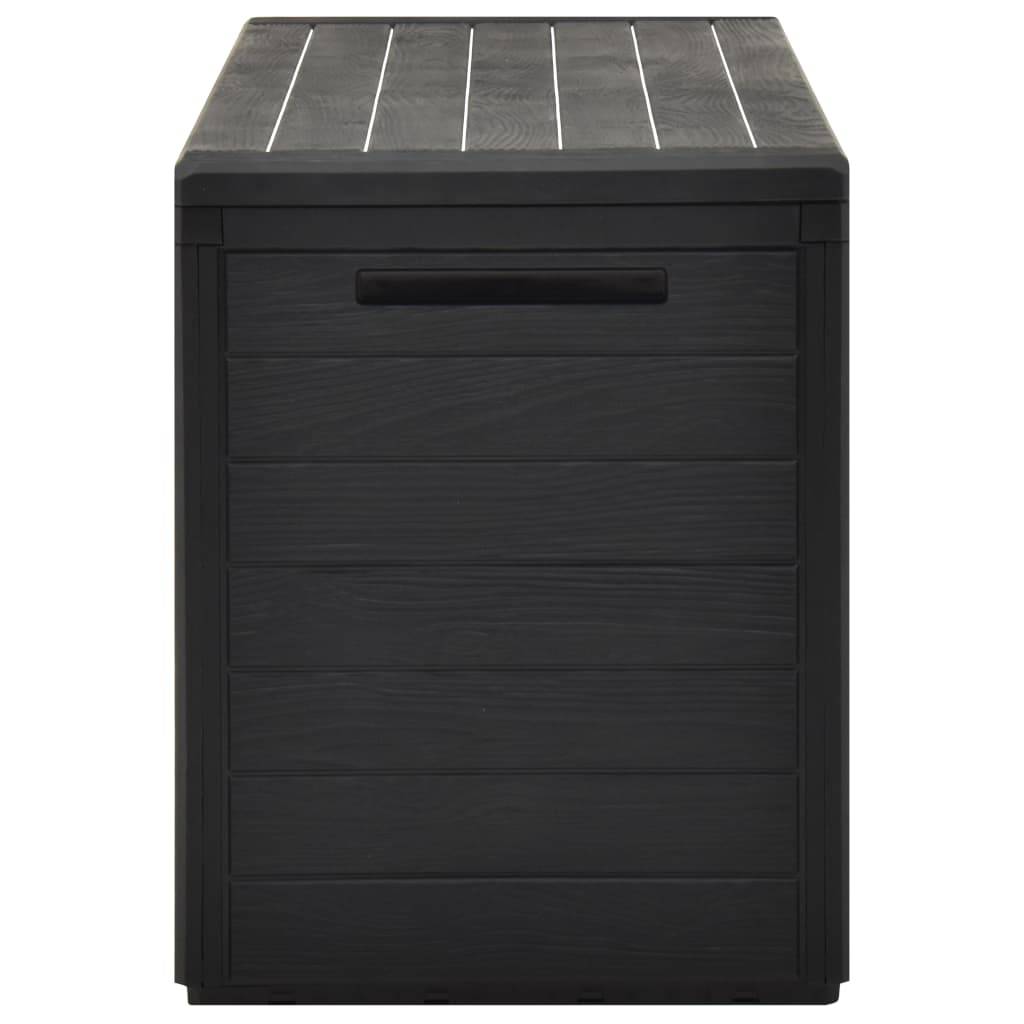 vidaXL Gartenbox Anthrazit 116x44x55 cm