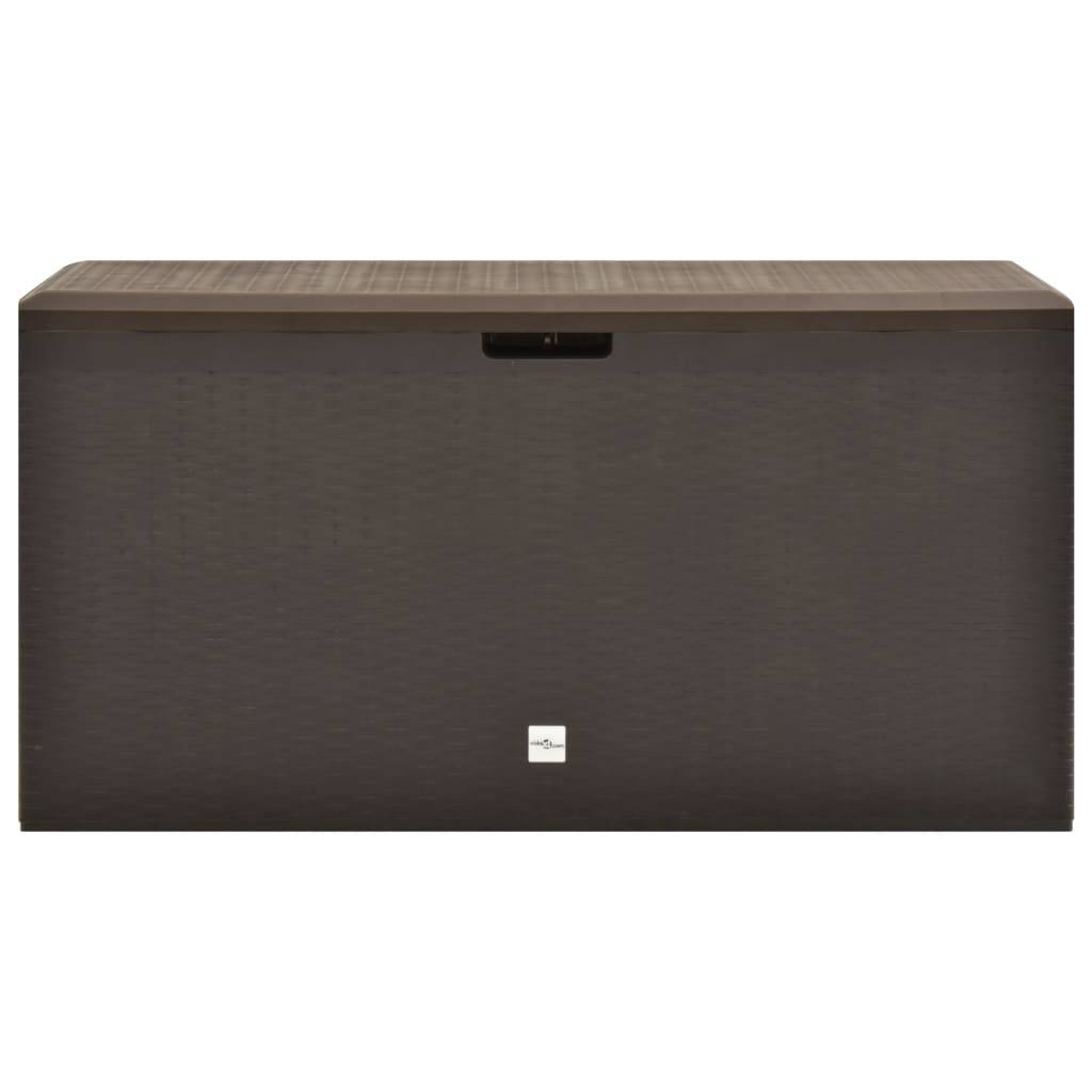 vidaXL Gartenbox Braun 114x47x60 cm