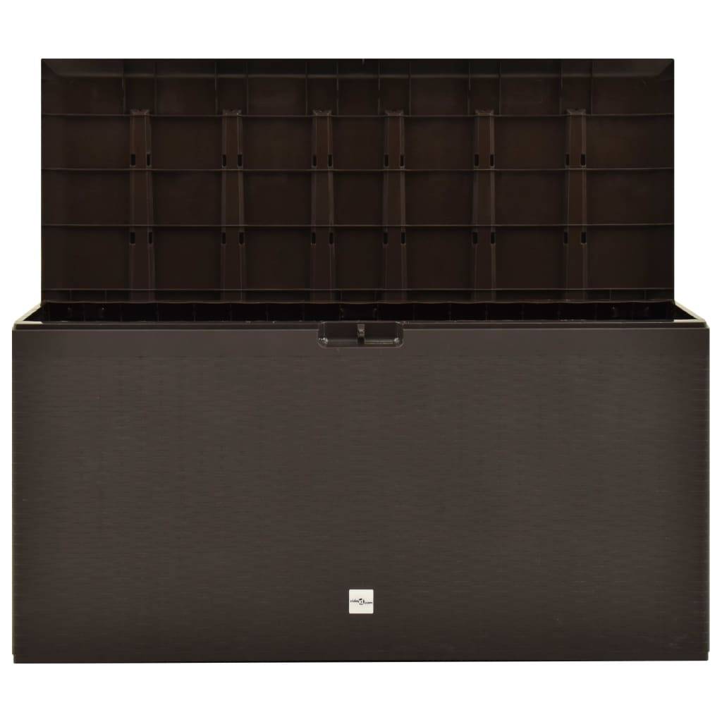 vidaXL Gartenbox Braun 114x47x60 cm