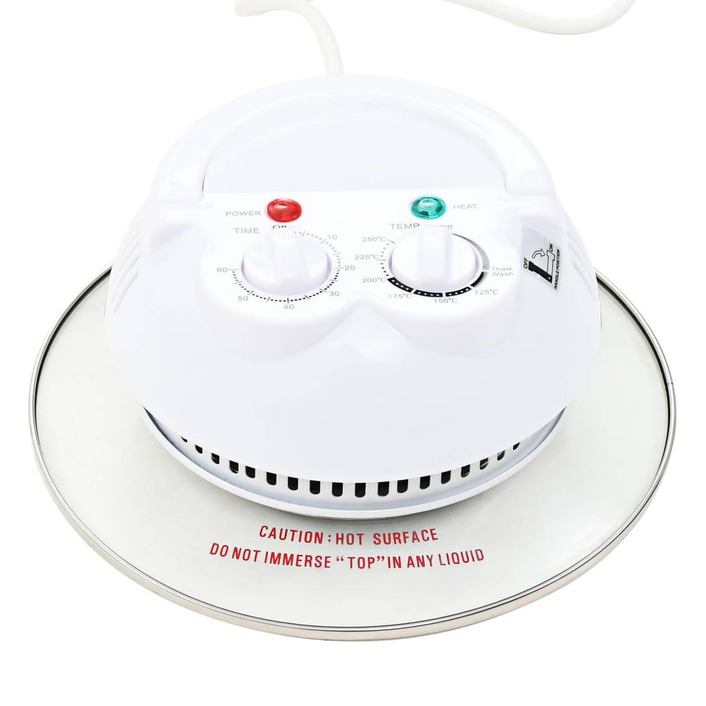 vidaXL Halogen-Konvektionsofen mit Erweiterungsring 800 W 10 L