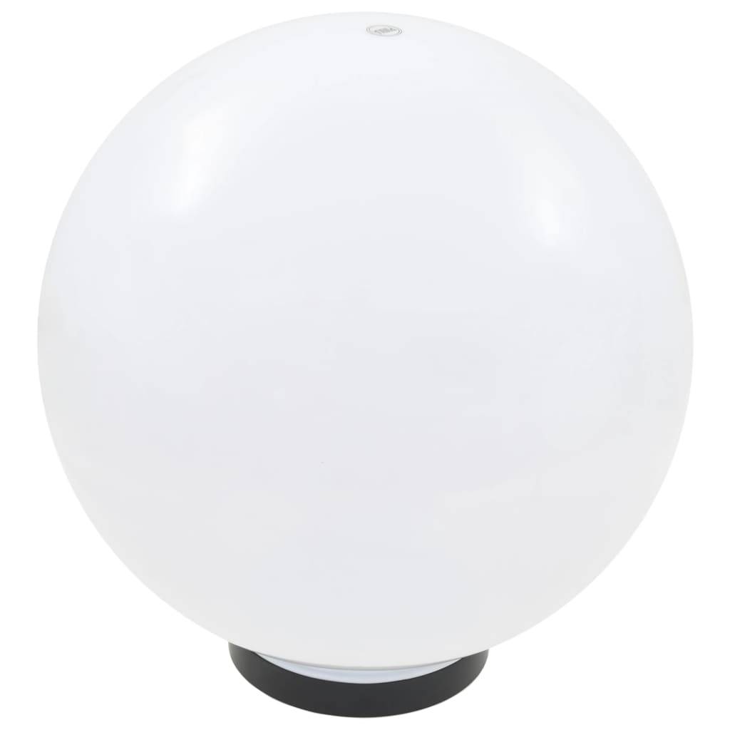 vidaXL LED-Gartenleuchten 2 Stk. Kugelförmig 30 cm PMMA