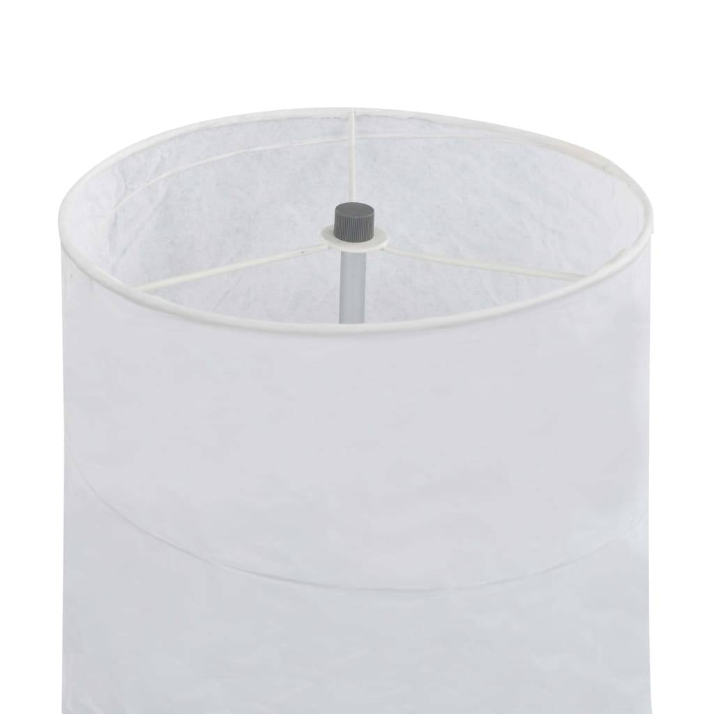 vidaXL Standleuchte 121 cm Weiß E27