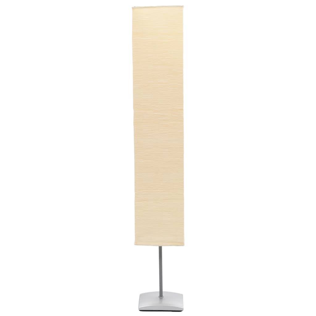vidaXL Standleuchte mit Stahlständer 135 cm Beige
